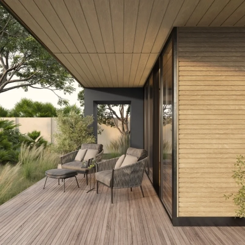 Panele zewnętrzne Listwa narożna zewnętrzna  Dąb SVP 12 