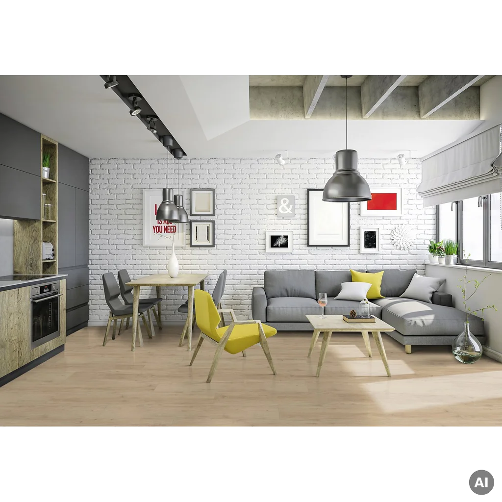 Panele winylowe samoprzylepne Sunny Light 2 mm Klasa 22, 0996