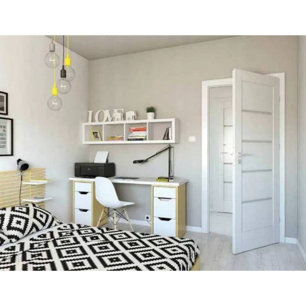 Drzwi Porta Verte Home G.4 lewe 80cm bezprzylgowe, SPAHG40L08DBI0AKUKA300