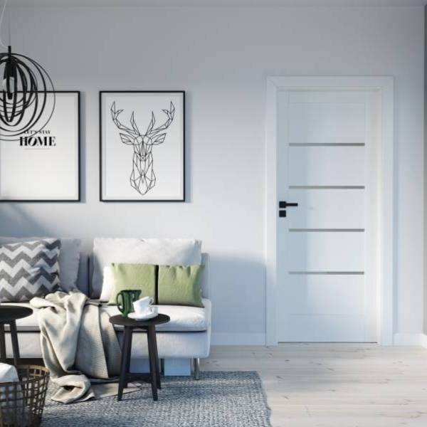 Drzwi Porta Verte Home G.0 lewe 80cm bezprzylgowe, SPAHG00L08DBI0AMUKA000