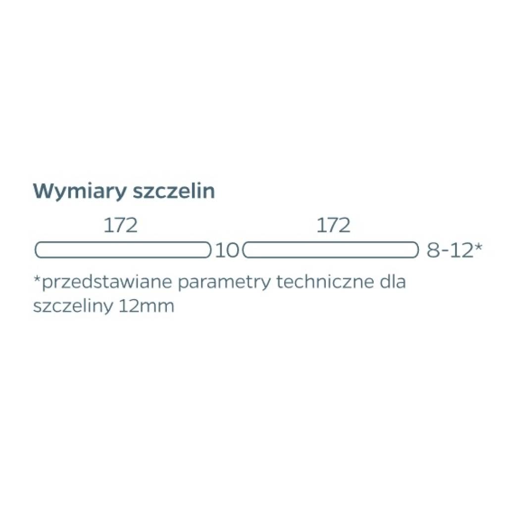Nawiewnik Isola 2.45 Ciśnieniowy okienny biały, 10400310