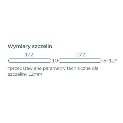 Nawiewnik Isola 2.45 Ciśnieniowy okienny biały, 10400310