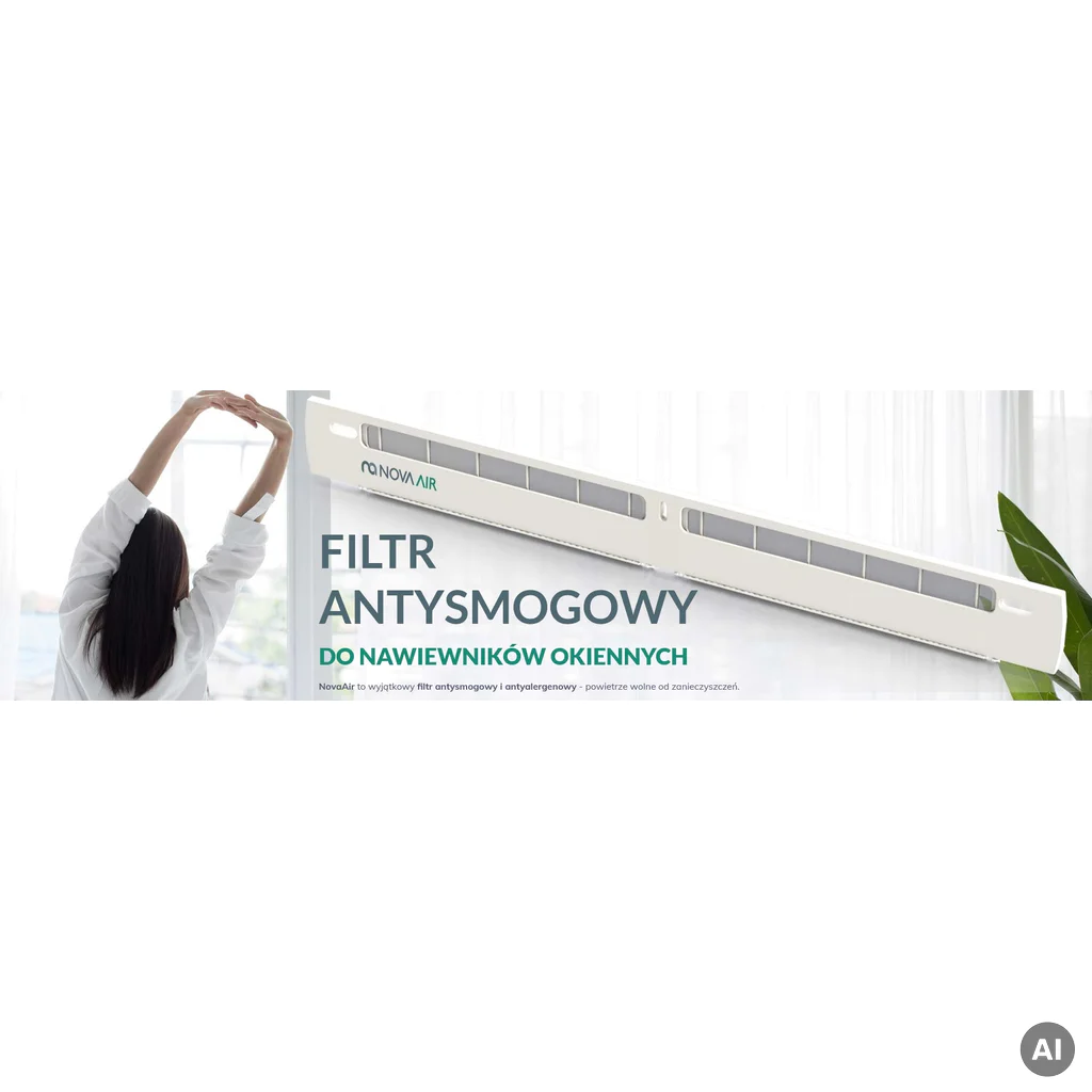 Filtr Nova Air STANDARD biały Filtr Nova Air STANDARD biały