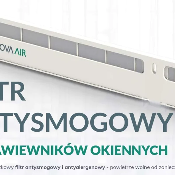 Filtr NovaAir do nawiewnika okiennego Slim antysmogowy antya