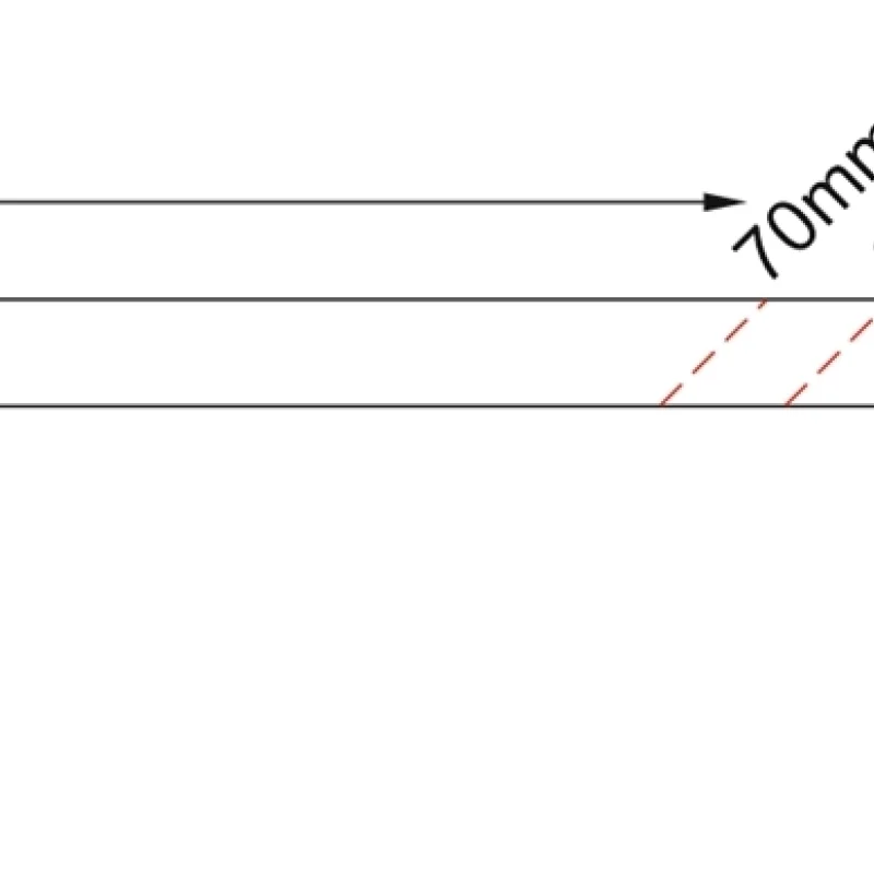 Opaska maskująca ościeżnica stała 60mm, 100006500 - 5