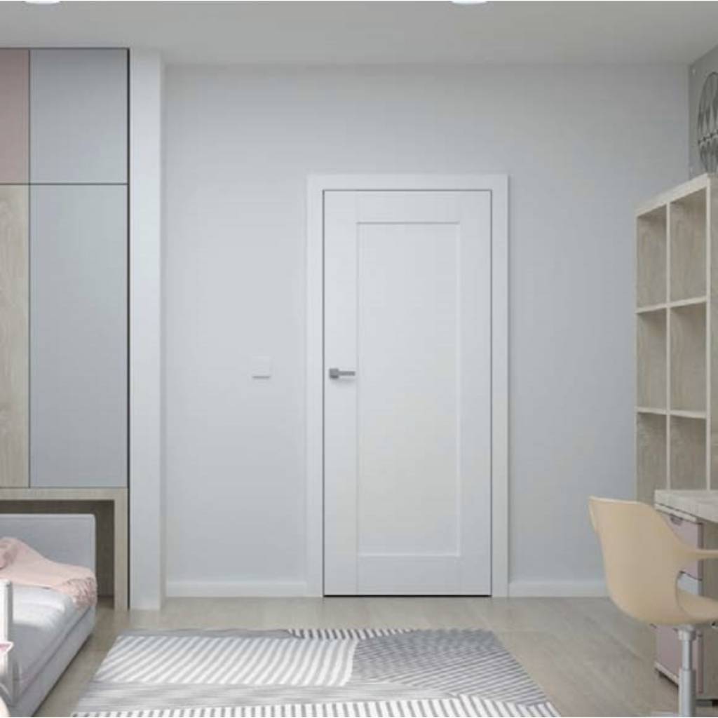Drzwi Estra 5 przylgowe WC prawe 80cm, 5901316084744