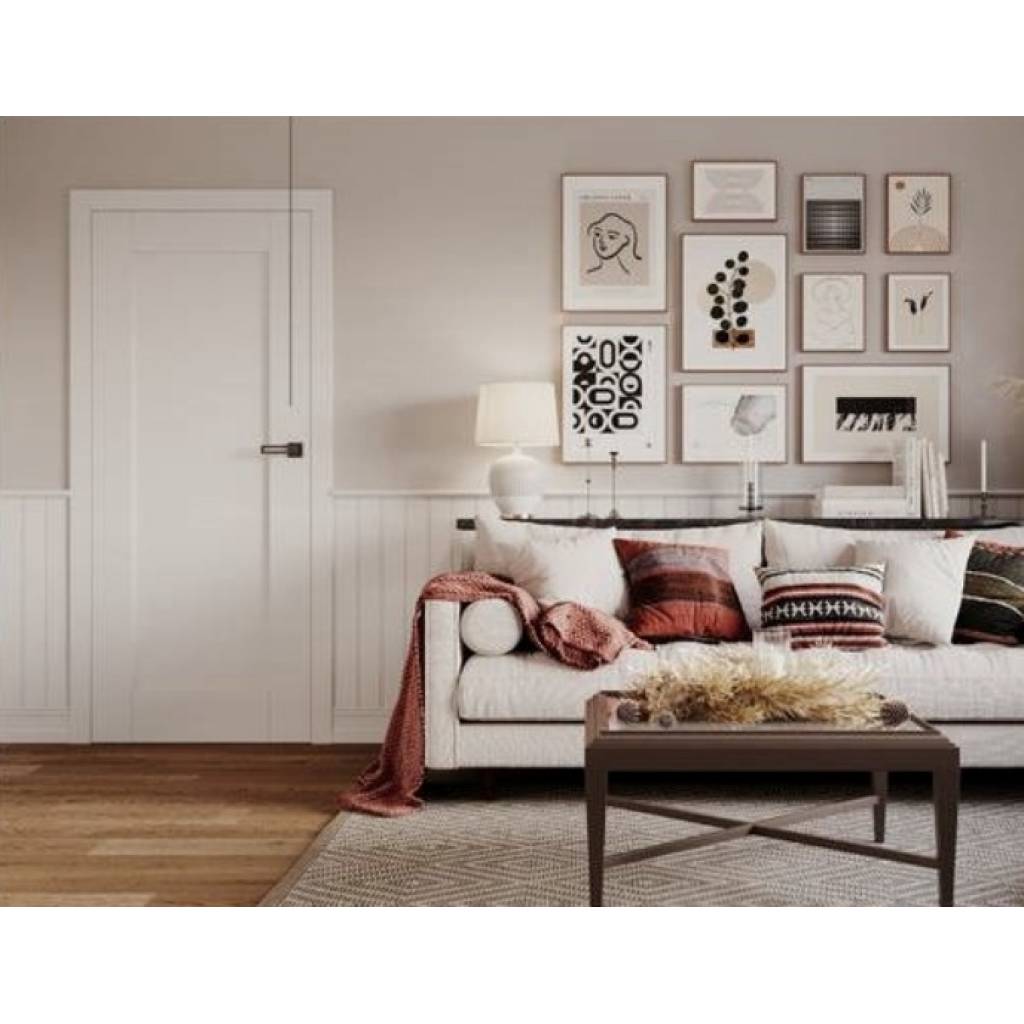 Drzwi Estra 5 przylgowe WC lewe 80cm, 5901316084737