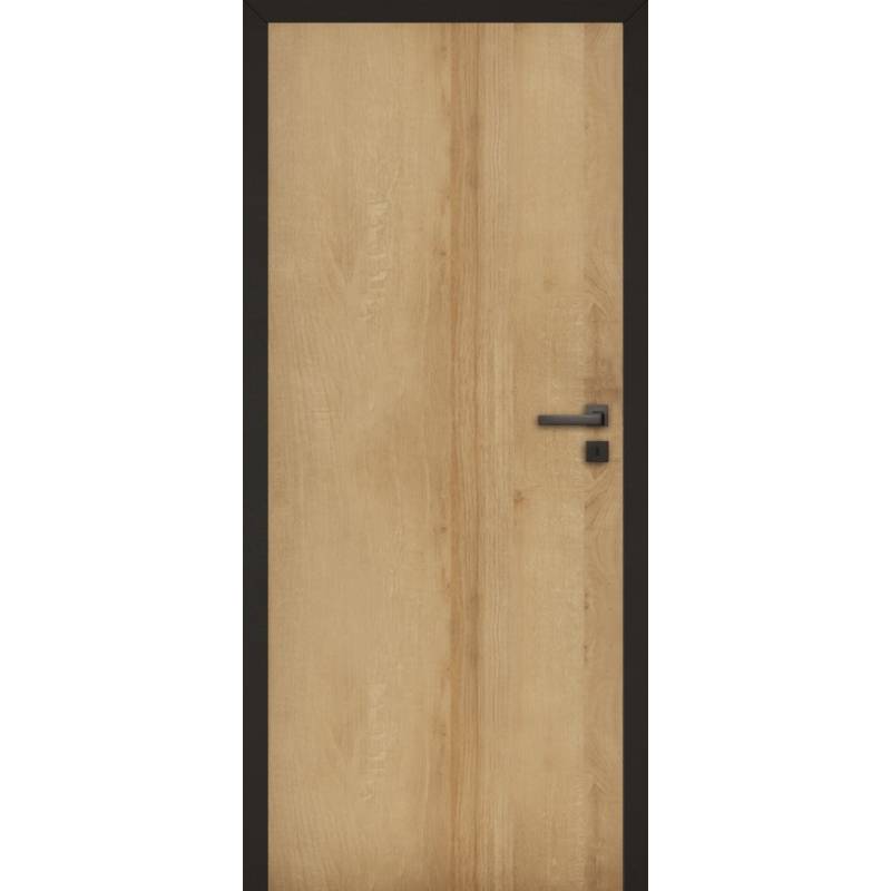 Komplet Drzwi + Ościeżnica regulowana Invado Loft lewe 80 cm bezprzylgowe , 100063795