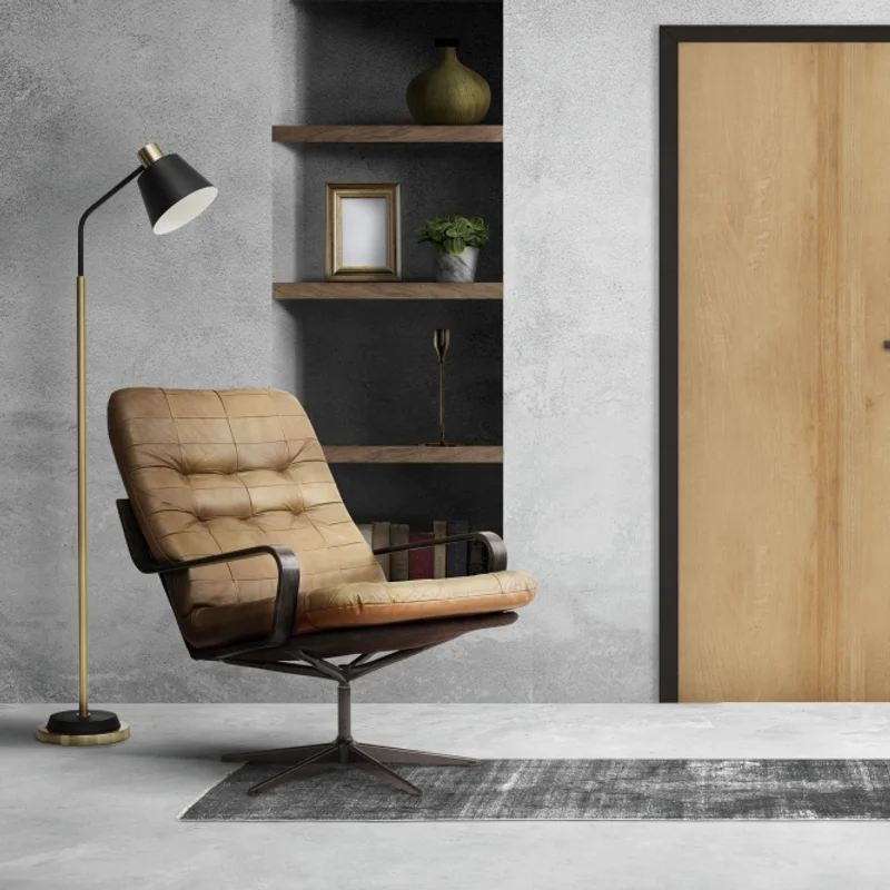 Komplet Drzwi + Ościeżnica regulowana Invado Loft lewe 80
