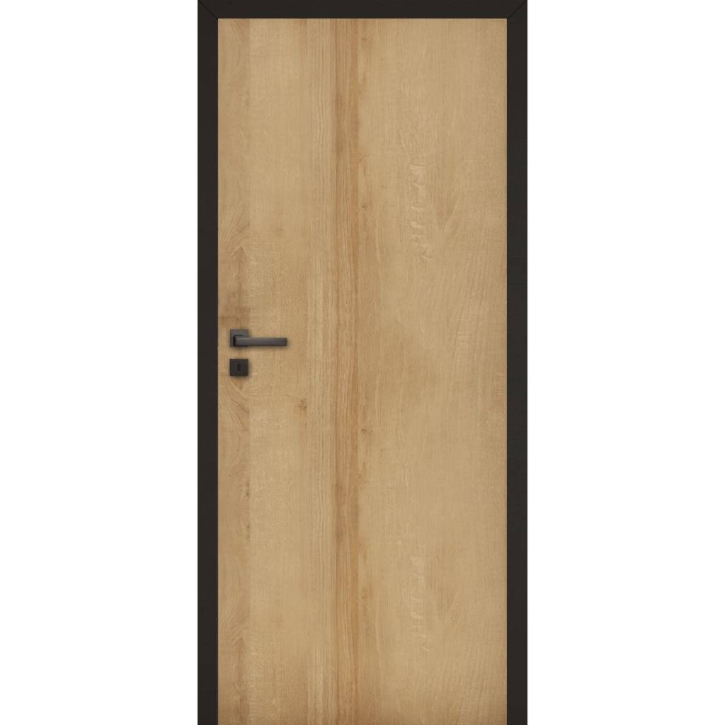 Komplet Drzwi + Ościeżnica regulowana Invado Loft prawe 80 cm bezprzylgowe , 100063796