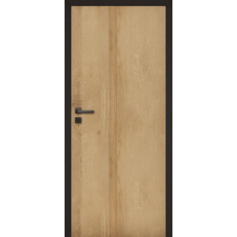Komplet Drzwi + Ościeżnica regulowana Invado Loft prawe 80 cm bezprzylgowe , 100063796