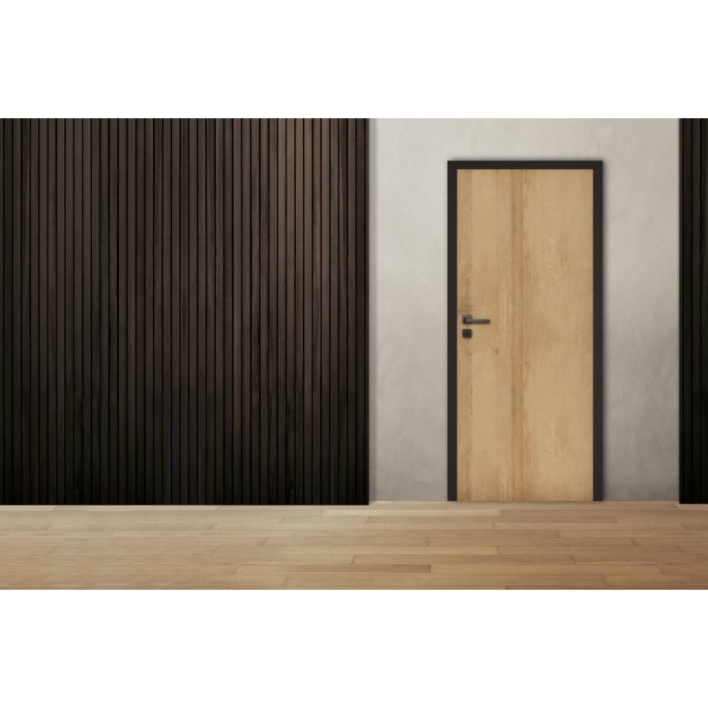 Komplet Drzwi + Ościeżnica regulowana Invado Loft prawe 80 cm bezprzylgowe , 100063796