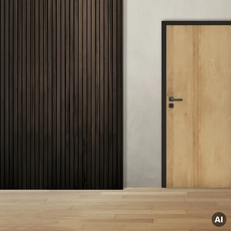 Komplet Drzwi + Ościeżnica regulowana Invado Loft prawe 80