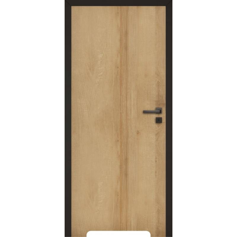 Komplet Drzwi + Ościeżnica regulowana Invado Loft lewe 80cm bezprzylgowe z podcięciem wentylacyjnym, 100063850