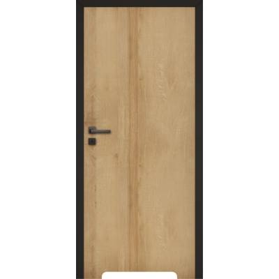 Komplet Drzwi + Ościeżnica regulowana Invado Loft prawe 80cm bezprzylgowe z podcięciem wentylacyjnym, 100063851