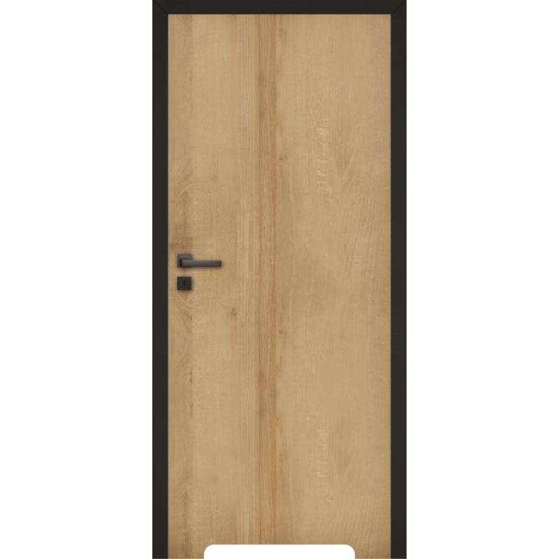 Komplet Drzwi + Ościeżnica regulowana Invado Loft prawe 80cm bezprzylgowe z podcięciem wentylacyjnym, 100063851