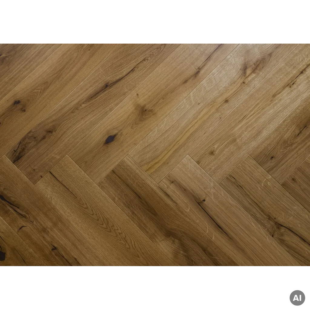 Podłoga drewniana Dąb Mount Hubley Jodełka  14 mm, BLC-DBE1-L05-XXR-A14130-I
