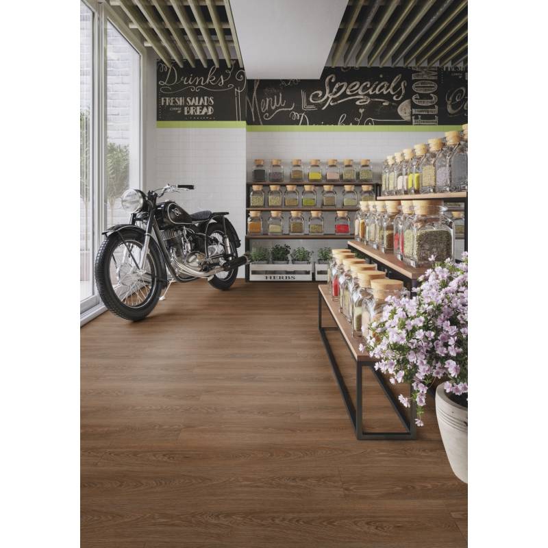 Panele winylowe SPC LVT Dąb Charming Brown 1280 Klasa 33 6 mm, 37801280
