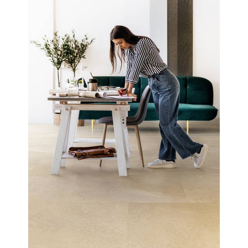 Panele winylowe SPC LVT Curton Stone Light Beige 1276 Klasa 33 6 mm, 37821276