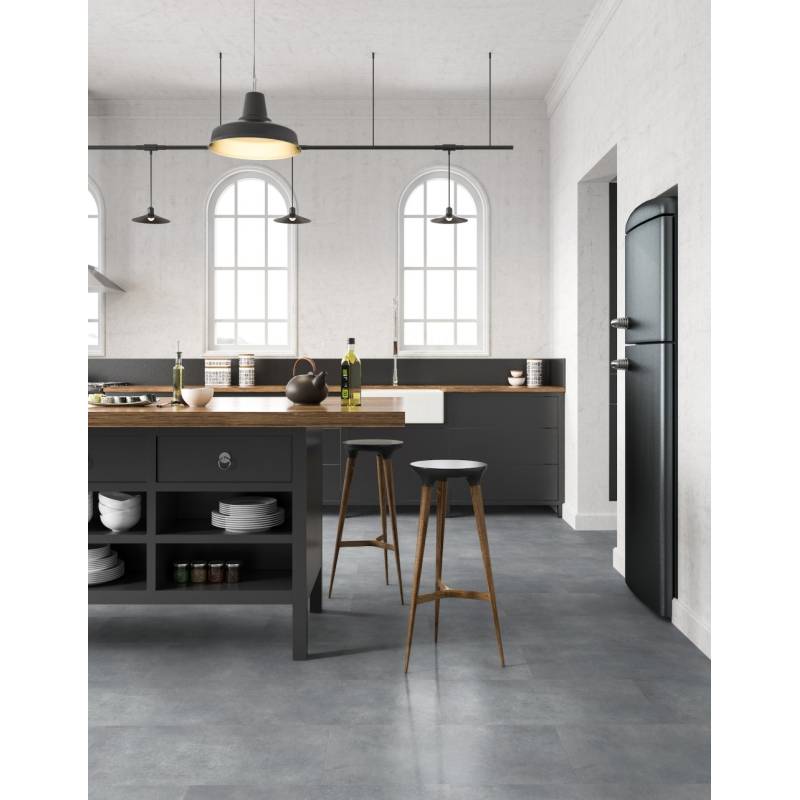 Panele winylowe SPC LVT Bloom Uni Grey 0869 Klasa 33 6 mm, 37820869