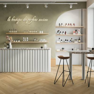 Panele winylowe SPC LVT Ballerina Herringbone 0347 Klasa 33 6 mm, 37970347