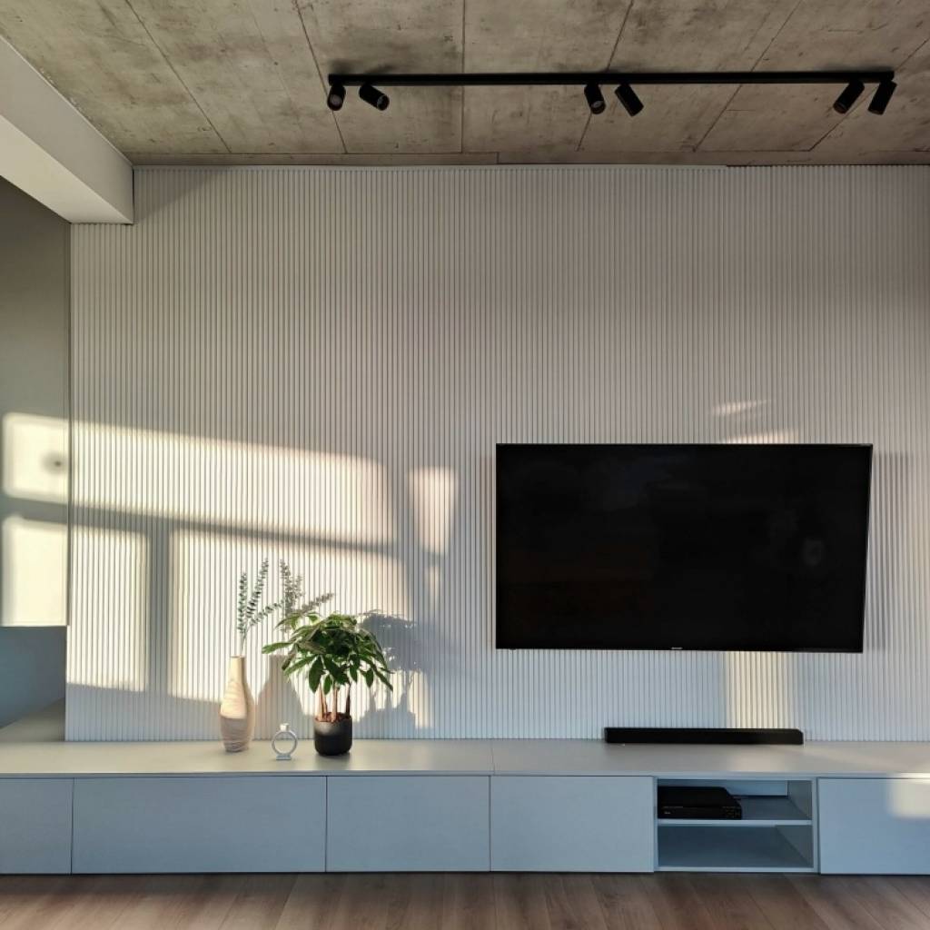 Lamele do malowania M Medio Białe L0201