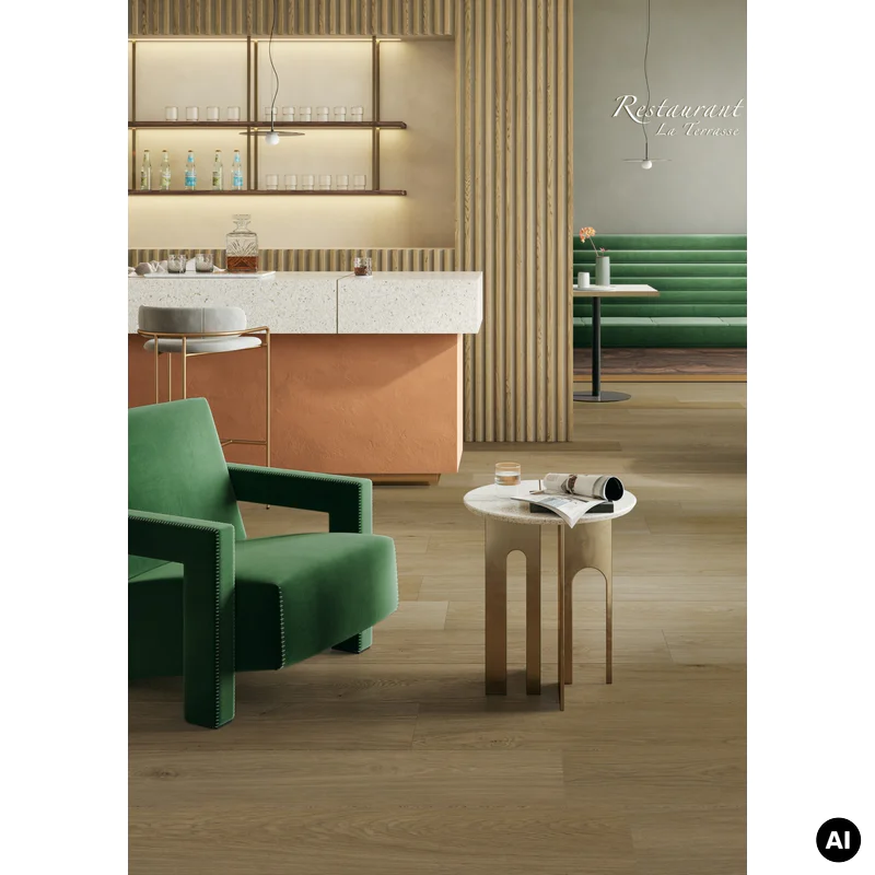Panele winylowe SPC LVT Dąb Lounge Chestnut 1274 Klasa 33 6