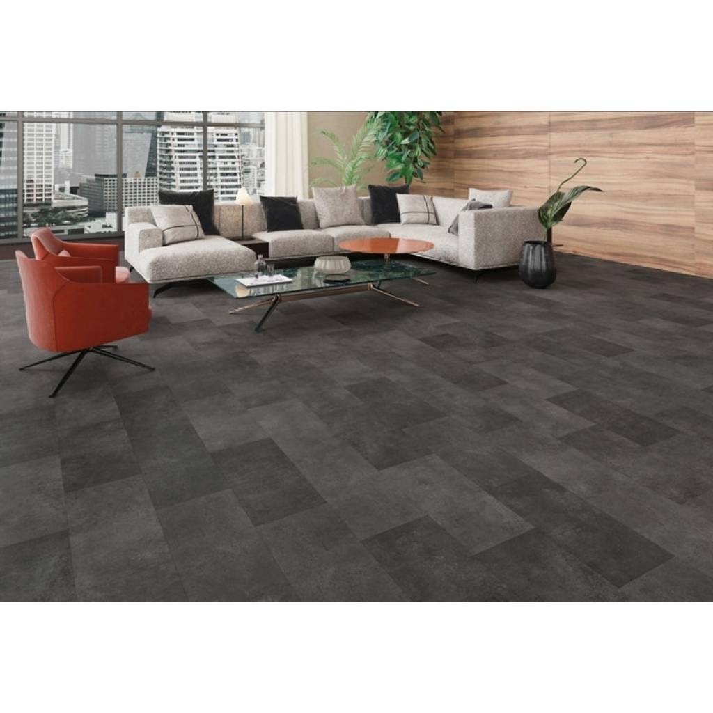 Panele winylowe LVT Avesuvius Anthracit Beton ciemny 51003 Klasa 34 3.2 mm