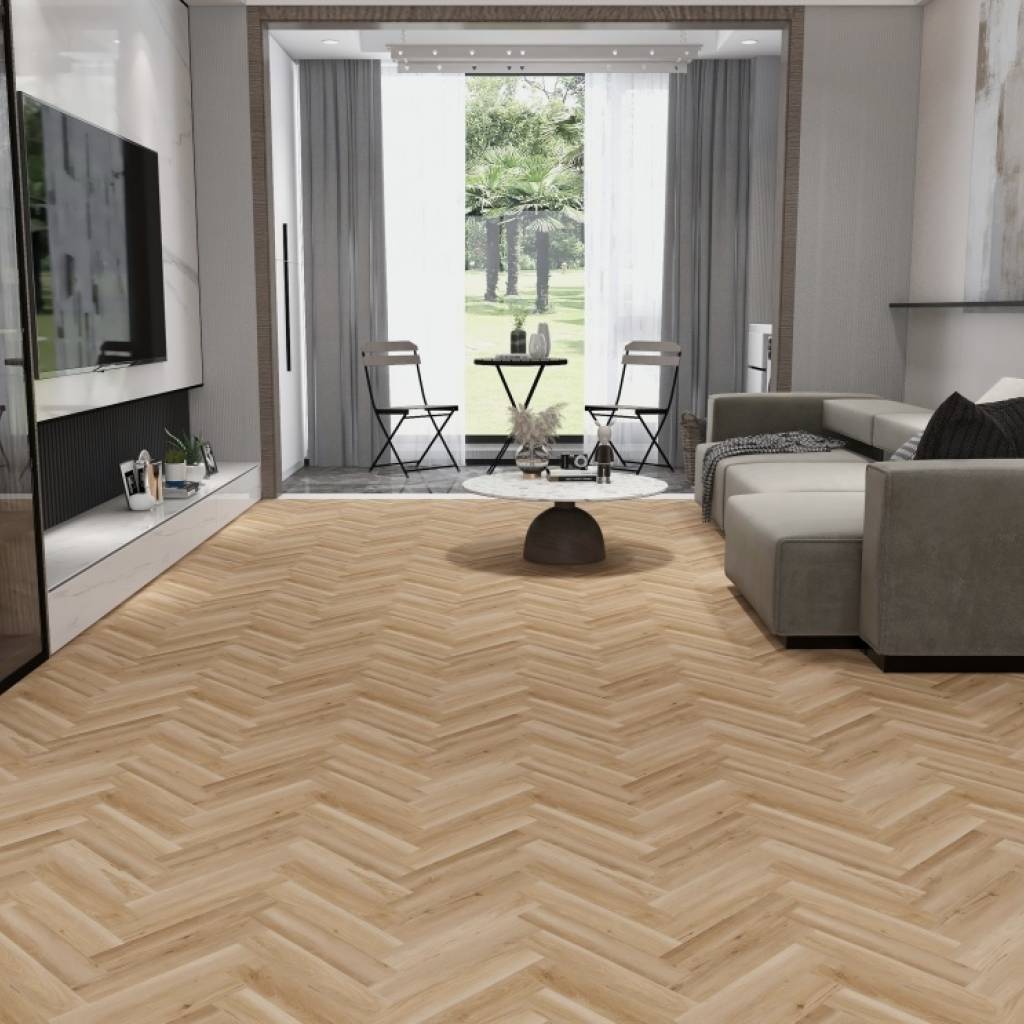 Panele winylowe LVT Jodełka Bodiam Hickory Klasa 33 6 mm, EVCC45X-0525-4V-05TE-007