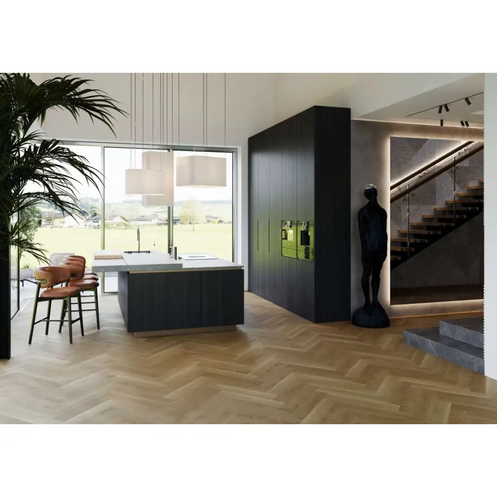 Panele winylowe ze zintegrowanym podkładem Jodełka Brittany Klasa 31 5 mm, EVCC40XO-0525-4V-03TE-111