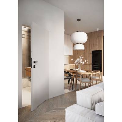 Drzwi ukryte Porta HIDE Bezprzylgowe (otwierane na zewnątrz) Prawe 80cm płyta, SPA1110P08LBP0AKV0O000