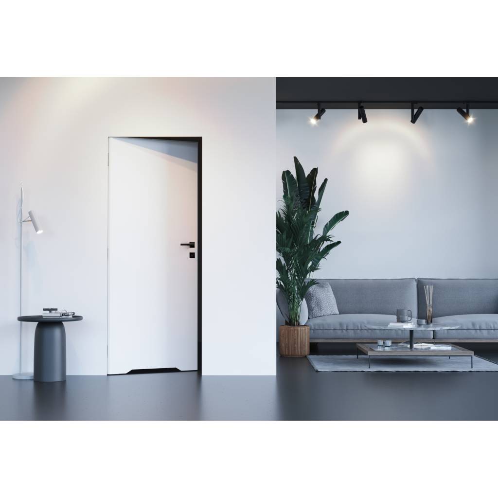 Drzwi ukryte Porta HIDE WC Bezprzylgowe (otwierane na zewnątrz) Lewe 80cm płyta, SPA1110L08LBPWAOV0O000