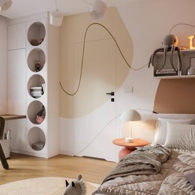 Drzwi ukryte Porta HIDE WC Bezprzylgowe (otwierane na zewnątrz) Lewe 80cm płyta, SPA1110L08LBPWAOV0O000