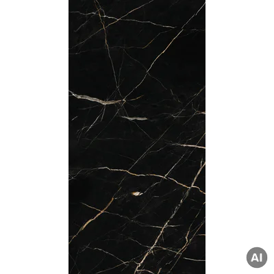 Panele ścienne Calacatta Black 30x60 Marmur Czarny Kamień Połysk 6053390, EC53390