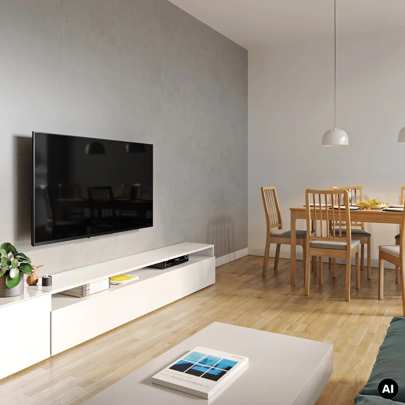 Panele ścienne Concrete Light 30x60 Beton Szary Matowy 6053