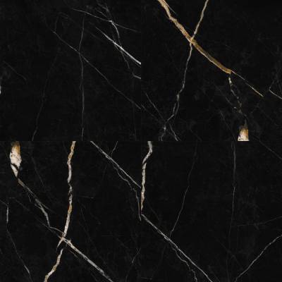 Panele ścienne Calacatta Black Marmur Czarny Złoty Połysk 120x60 6053395, 6053395