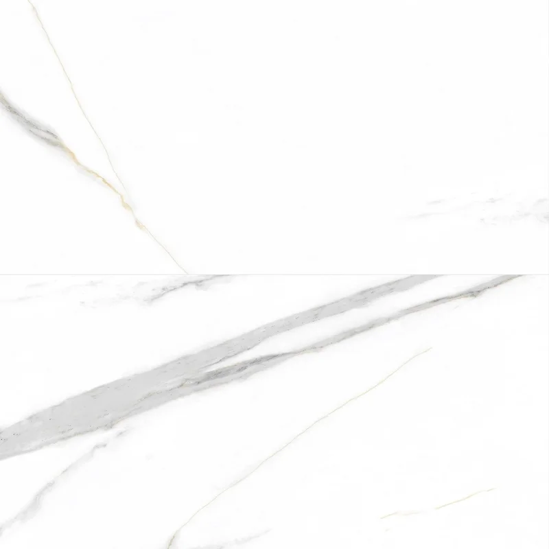 Panele ścienne Calacatta White Biały Marmur Połysk 120x60