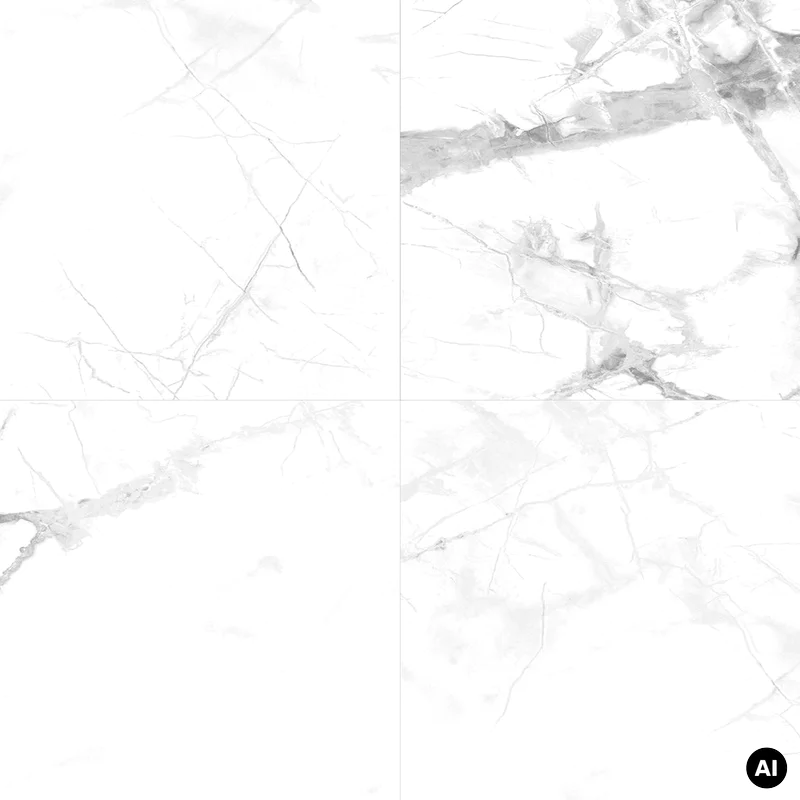 Panele ścienne Calacatta Snow Biały Kamień 120x60 6055829
