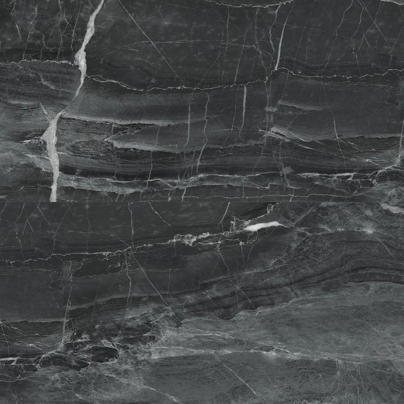 Panele ścienne Dark Stone Czarny Marmur Połysk 120x60 6053