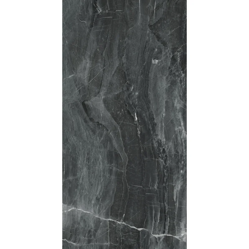Panele ścienne Dark Stone Czarny Marmur Połysk 120x60 6053