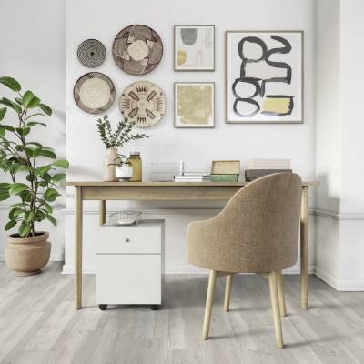 Panele winylowe LVT Samoprzylepne Ceruse Blanc 0301 Klasa 32 2 mm, 33260301