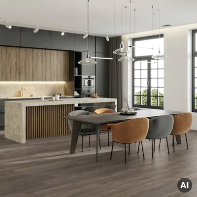 Panele winylowe LVT samoprzylepne Cleveland Dark 2 mm Klasa 22, 33250728