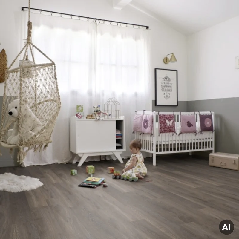 Panele winylowe LVT samoprzylepne Cleveland Dark 2 mm Klasa 