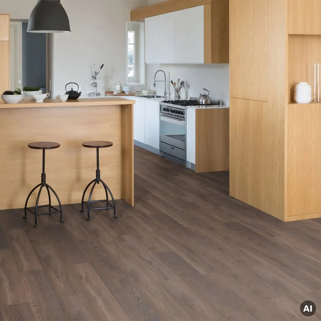 Panele winylowe LVT samoprzylepne Cleveland Dark 2 mm Klasa 22, 33250728