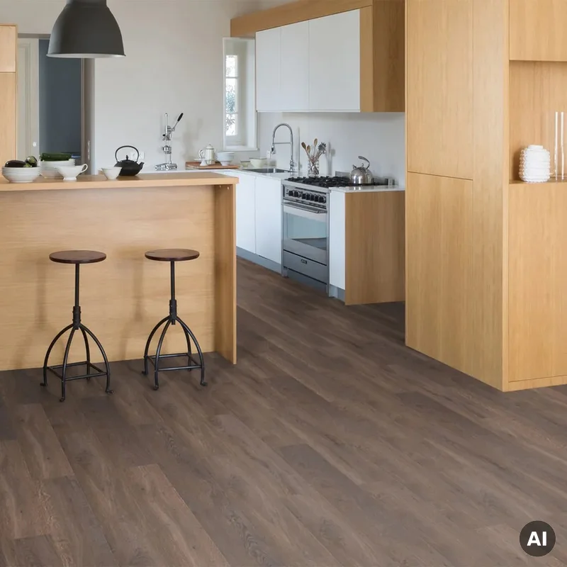 Panele winylowe LVT samoprzylepne Cleveland Dark 2 mm Klasa 