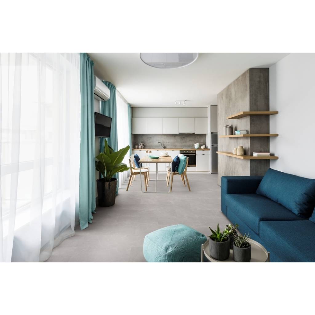 Panele winylowe LVT Firenze Dryback Tiles Marmo Grigio Klasa 33 2.5 mm, FIR T-4055-304x609-DB