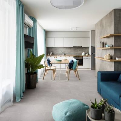 Panele winylowe LVT Firenze Dryback Tiles Marmo Grigio Klasa 33 2.5 mm, FIR T-4055-304x609-DB
