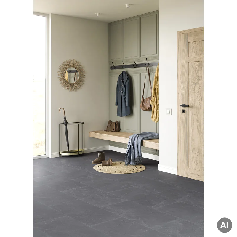 Panele winylowe LVT Firenze dryback Tiles Marmo Scuro Klasa