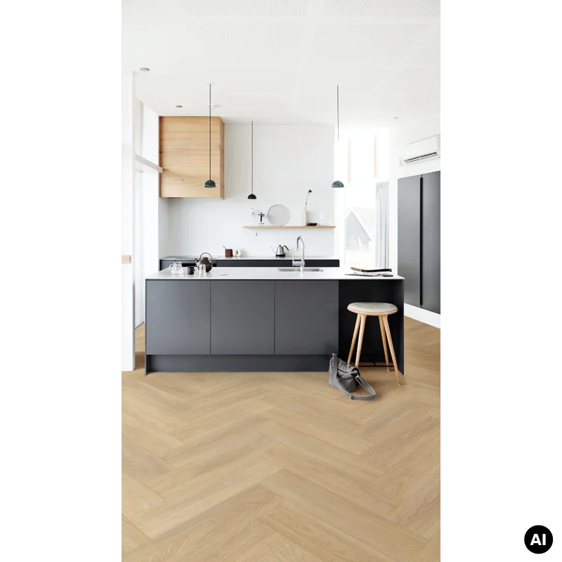 Panele winylowe z podkładem SPC LVT Dąb Tucker Beige Klasa