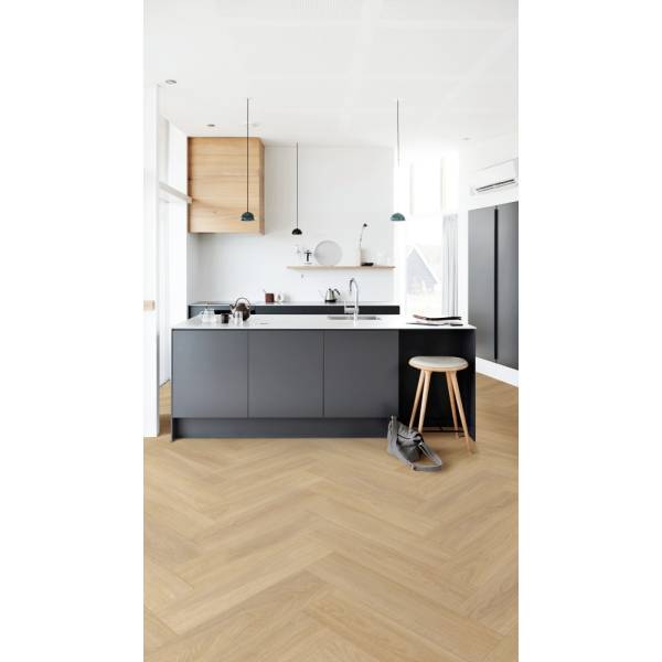 Panele winylowe z podkładem SPC LVT Dąb Tucker Beige 85266 Klasa 33 6 mm, 400096639
